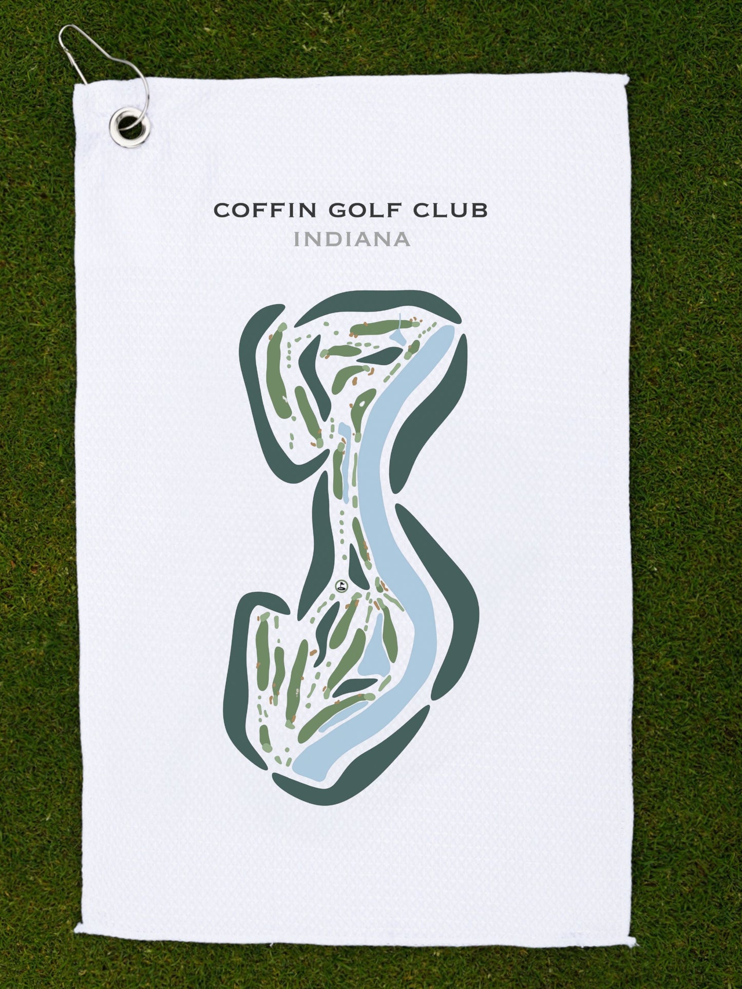 Coffin Golf Club, Indiana - Printed Golf Courses