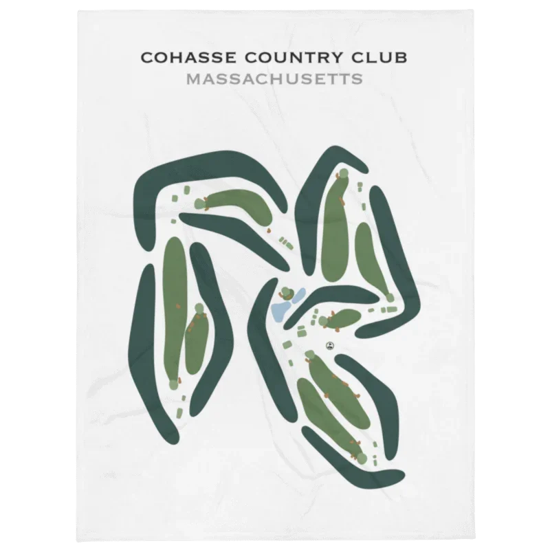 Cohasse Country Club, Massachusetts - Printed Golf Courses