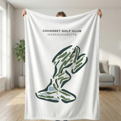 Cohasset Golf Club, Massachusetts - Printed Golf Course