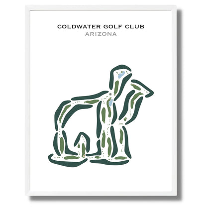 Coldwater Golf Club, Arizona - Printed Golf Courses