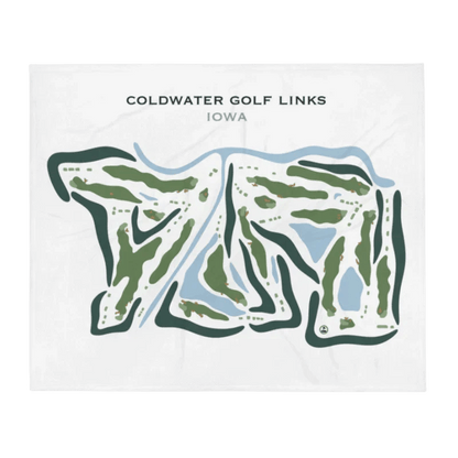Coldwater Golf Links, Iowa - Printed Golf Courses