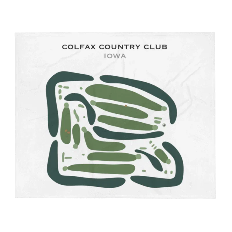 Colfax Country Club, Iowa - Printed Golf Courses