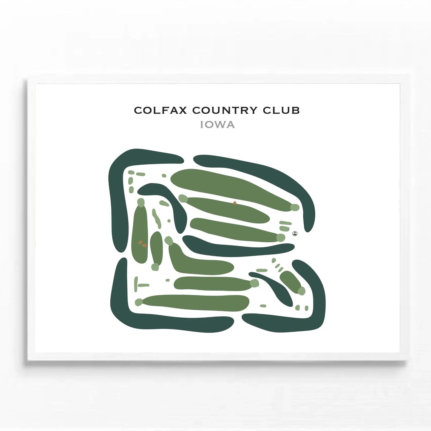 Colfax Country Club, Iowa - Printed Golf Courses