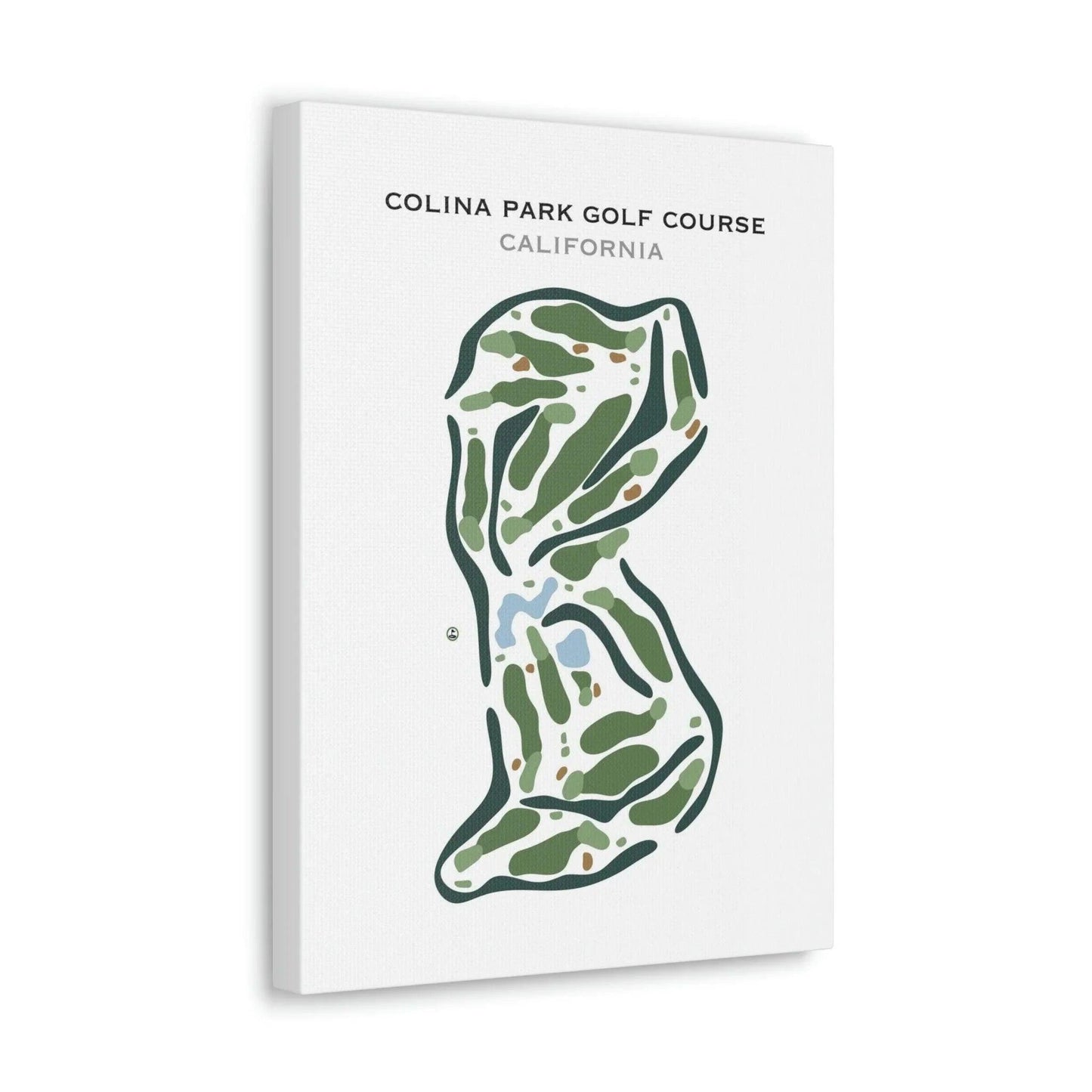 Colina Park Golf Course, California - Printed Golf Courses