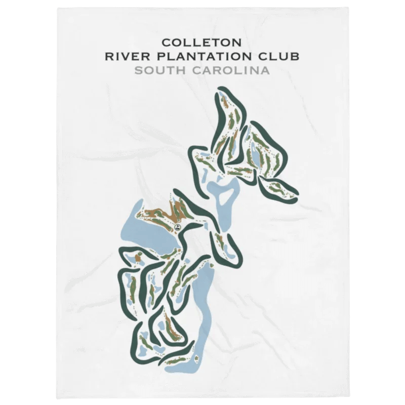 Colleton River Club, Plantation Club, South Carolina - Printed Golf Courses