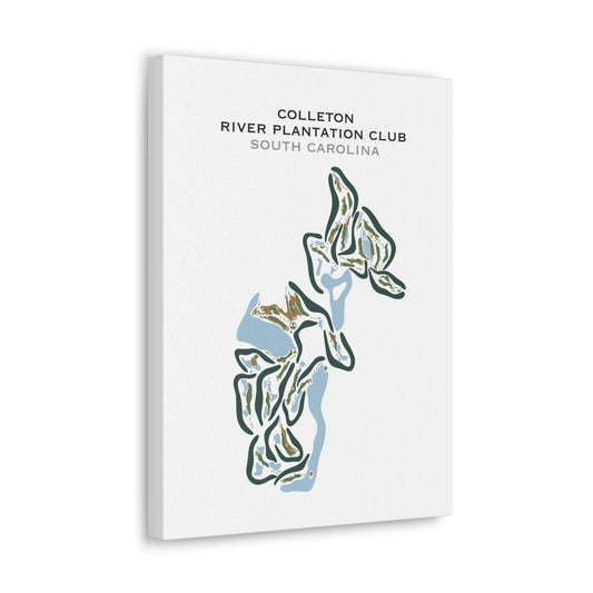 Colleton River Club, Plantation Club, South Carolina - Printed Golf Courses