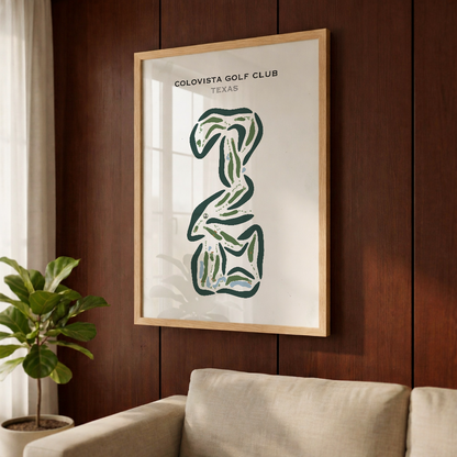 ColoVista Golf Club, Texas - Printed Golf Courses