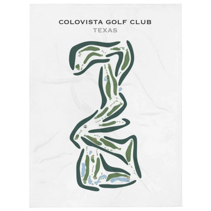ColoVista Golf Club, Texas - Printed Golf Course