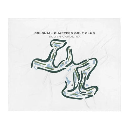 Colonial Charters Golf Club, South Carolina - Printed Golf Courses