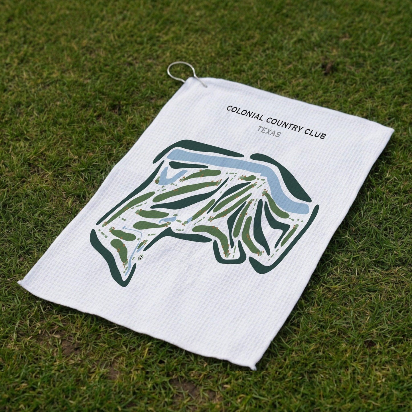 Colonial Country Club, Texas - Printed Golf Courses