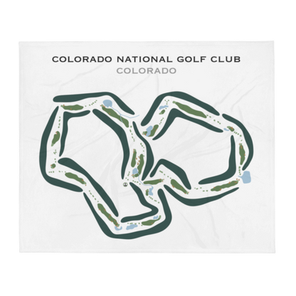 Colorado National Golf Club, Colorado - Printed Golf Courses