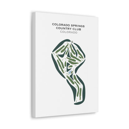Colorado Springs Country Club, Colorado - Printed Golf Courses