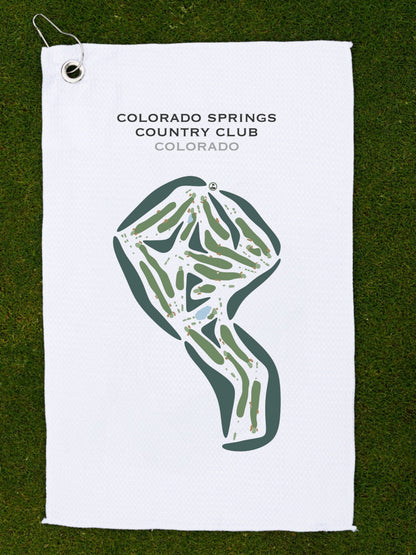 Colorado Springs Country Club, Colorado - Printed Golf Courses