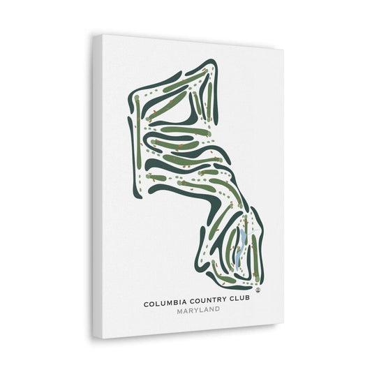 Columbia Country Club, Maryland - Printed Golf Courses