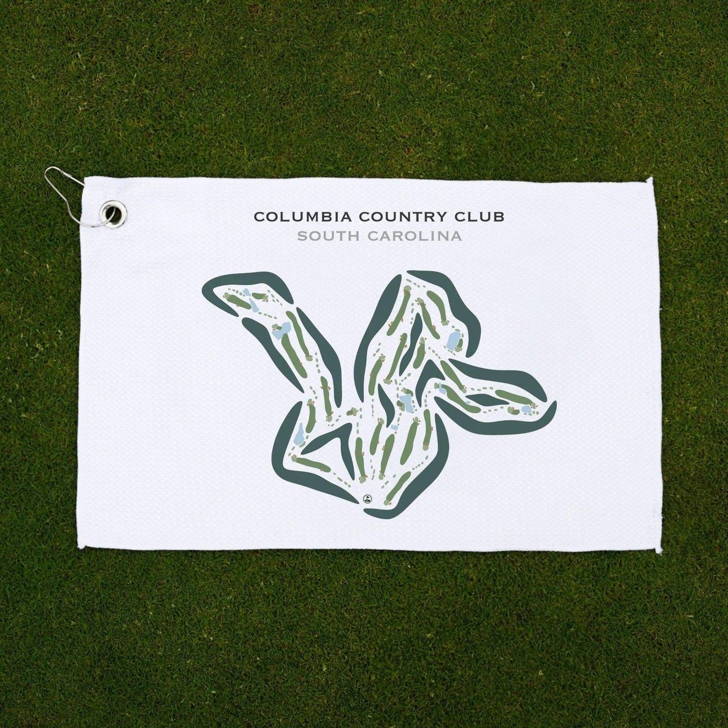 Columbia Country Club, South Carolina - Printed Golf Course