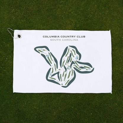 Columbia Country Club, South Carolina - Printed Golf Course