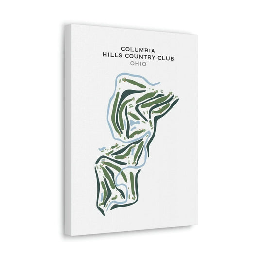 Columbia Hills Country Club, Ohio - Printed Golf Courses