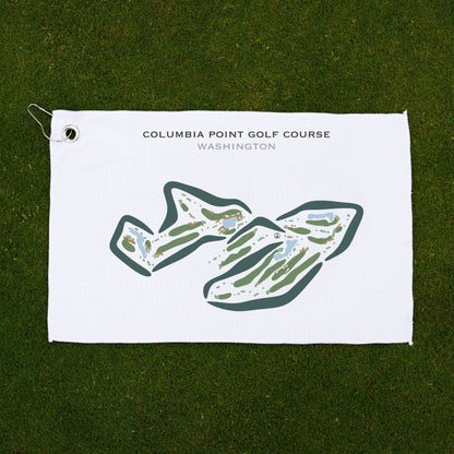 Columbia Point Golf Course, Washington - Printed Golf Courses