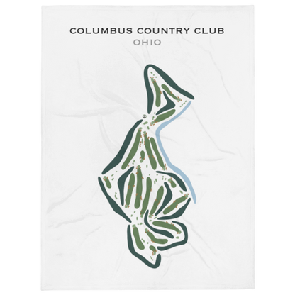 Columbus Country Club, Ohio - Printed Golf Courses