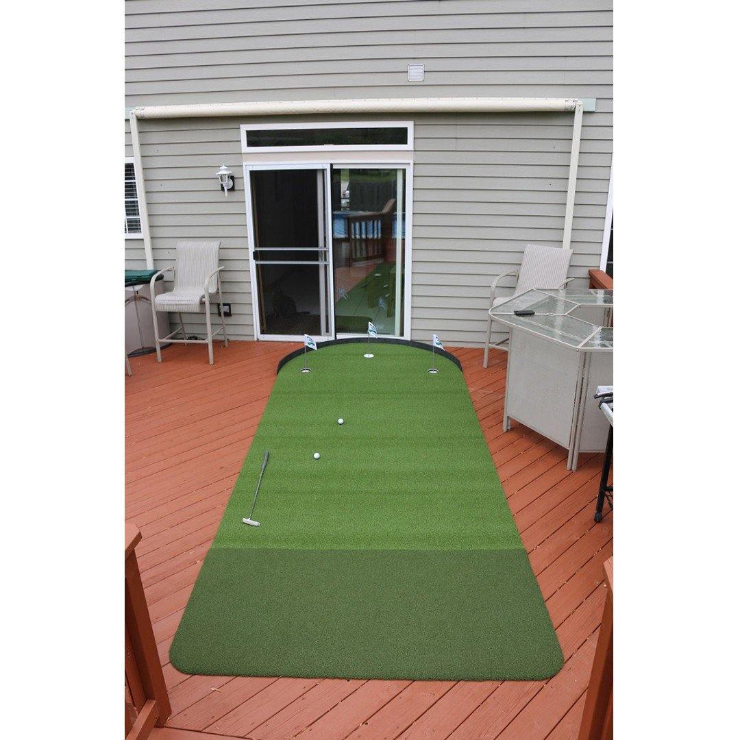 Commander Patio Series Putting & Chipping Green 6′x15′ - 3 Cups