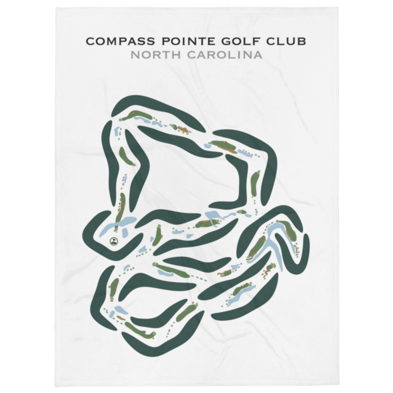 Compass Pointe Golf Club, North Carolina - Printed Golf Courses
