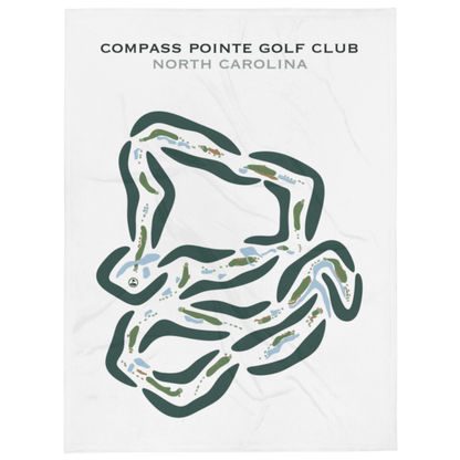 Compass Pointe Golf Club, North Carolina - Printed Golf Courses