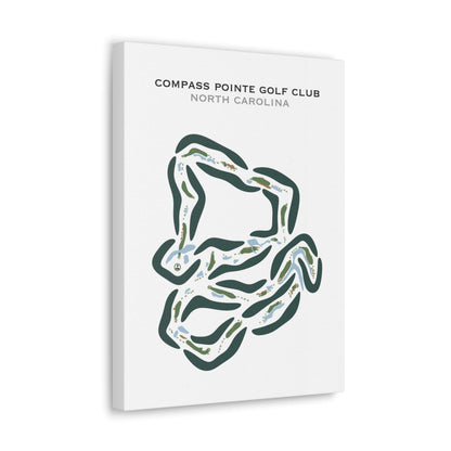 Compass Pointe Golf Club, North Carolina - Printed Golf Courses