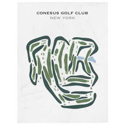 Conesus Golf Club, New York - Printed Golf Courses
