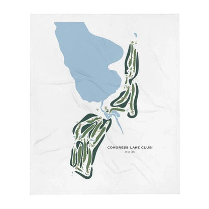 Congress Lake Club, Ohio - Printed Golf Courses