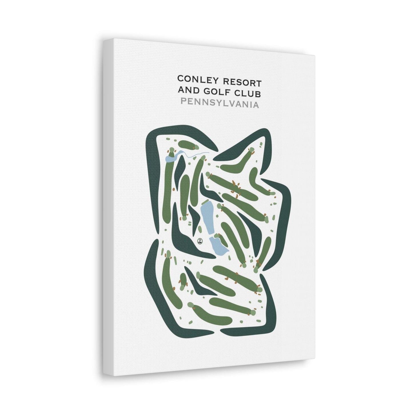 Conley Resort and Golf Club, Pennsylvania - Printed Golf Courses