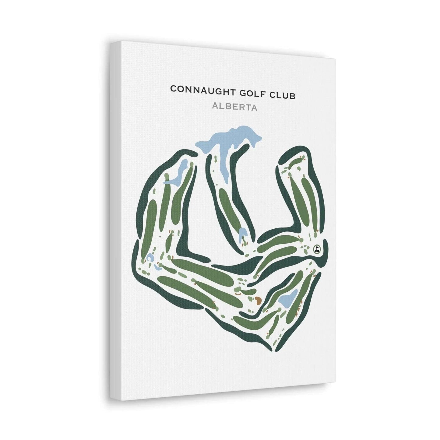 Connaught Golf Club, Alberta - Printed Golf Courses