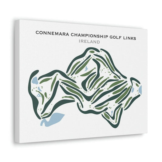 Connemara Championship Golf Links, Ireland - Printed Golf Courses