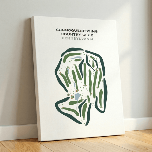 Connoquenessing Country Club, Pennsylvania - Printed Golf Courses
