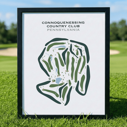 Connoquenessing Country Club, Pennsylvania - Printed Golf Courses