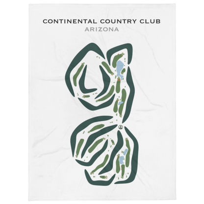 Continental Country Club, Arizona - Printed Golf Courses