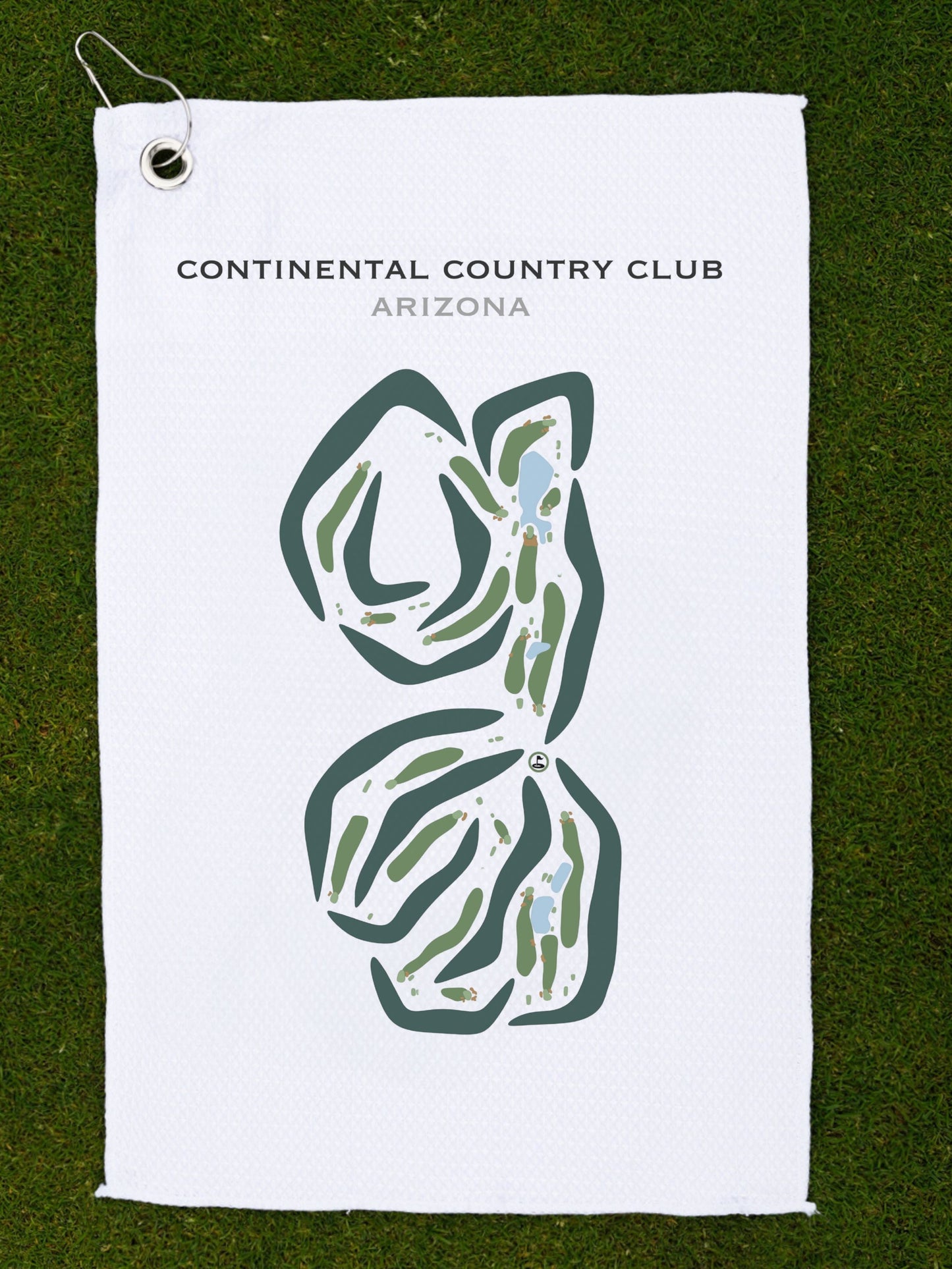 Continental Country Club, Arizona - Printed Golf Courses