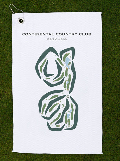 Continental Country Club, Arizona - Printed Golf Courses