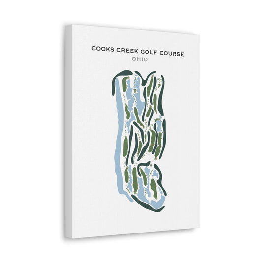 Cooks Creek Golf Course, Ohio - Printed Golf Course
