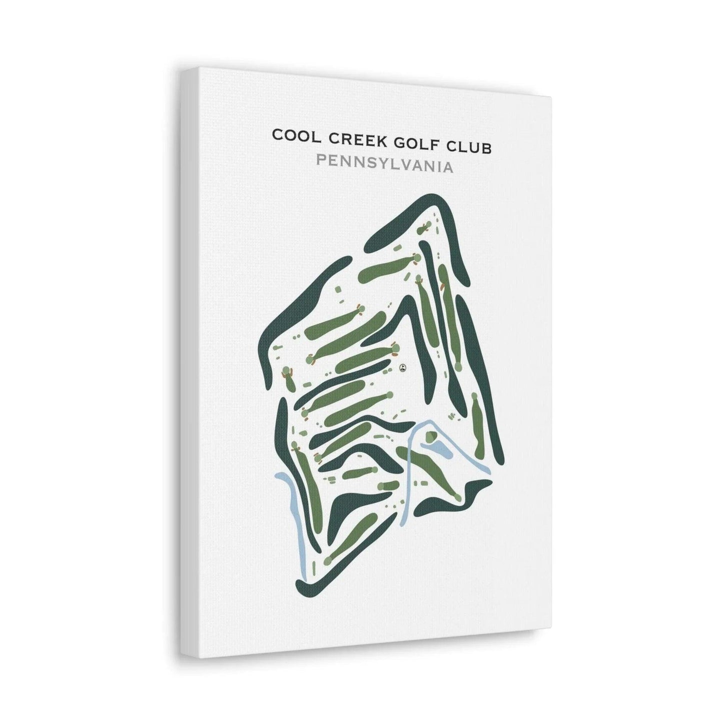 Cool Creek Golf Club, Pennsylvania - Printed Golf Course