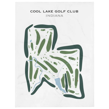 Cool Lake Golf Club, Indiana - Printed Golf Courses