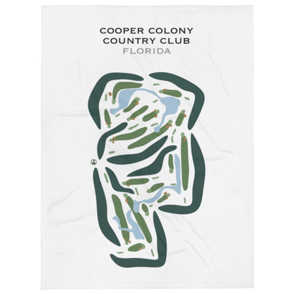 Cooper Colony Country Club, Florida - Printed Golf Courses