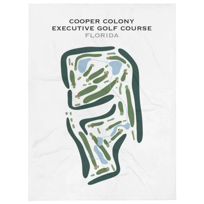 Cooper Colony Executive Golf Course, Florida - Printed Golf Courses