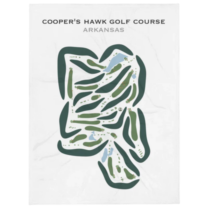 Cooper's Hawk Golf Course, Arkansas - Printed Golf Courses