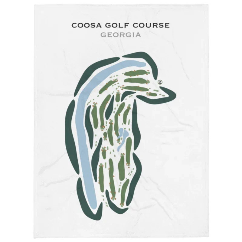Coosa Country Club, Georgia - Printed Golf Courses