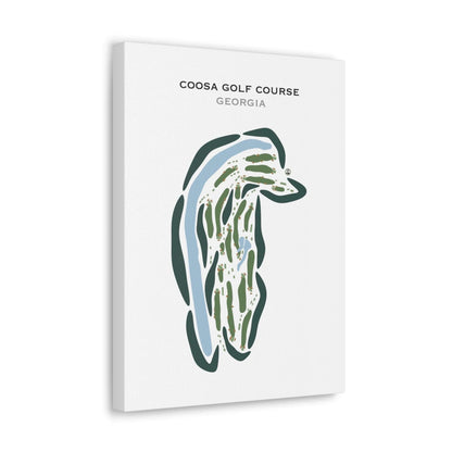 Coosa Country Club, Georgia - Printed Golf Courses