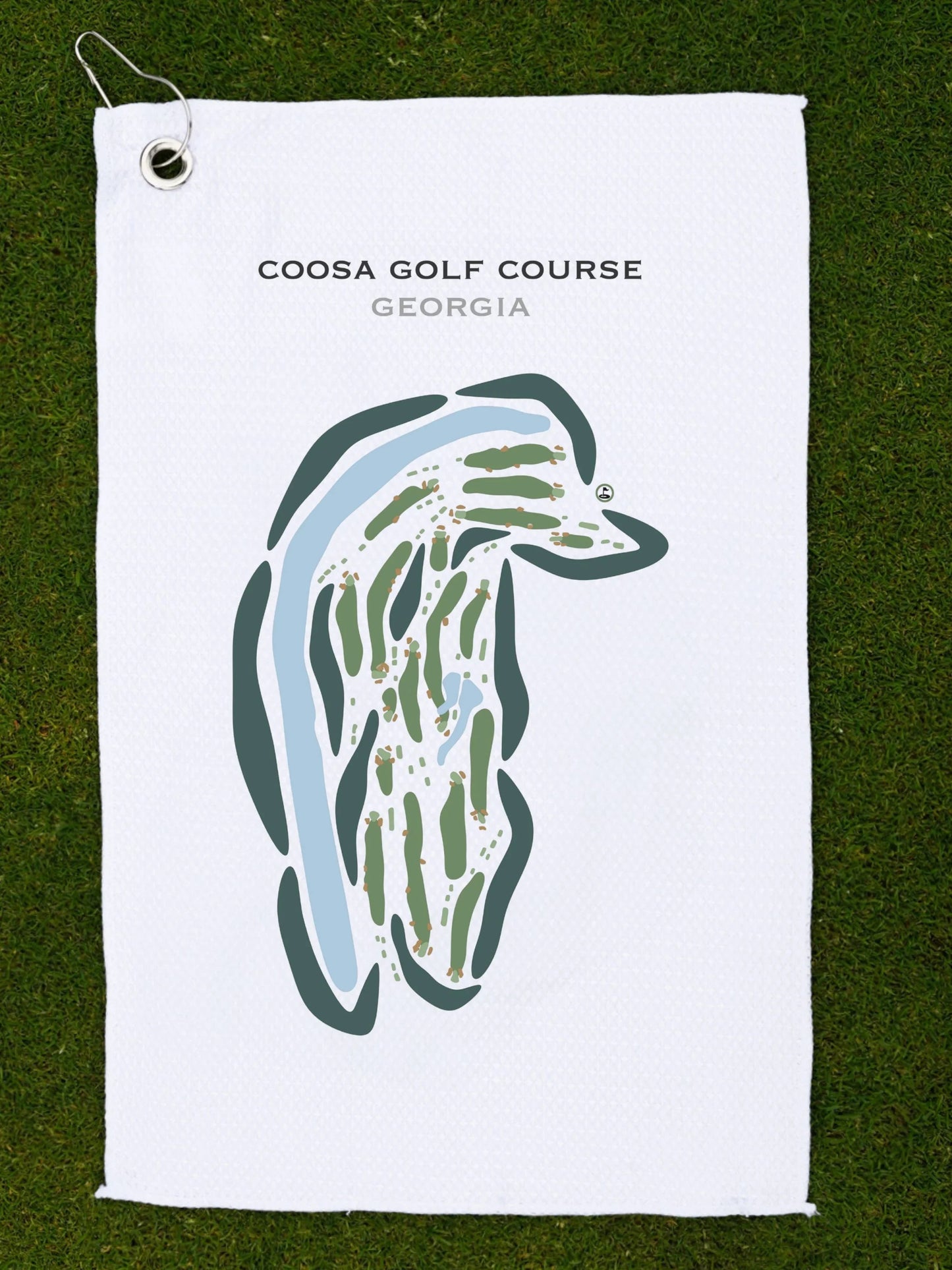 Coosa Country Club, Georgia - Printed Golf Courses