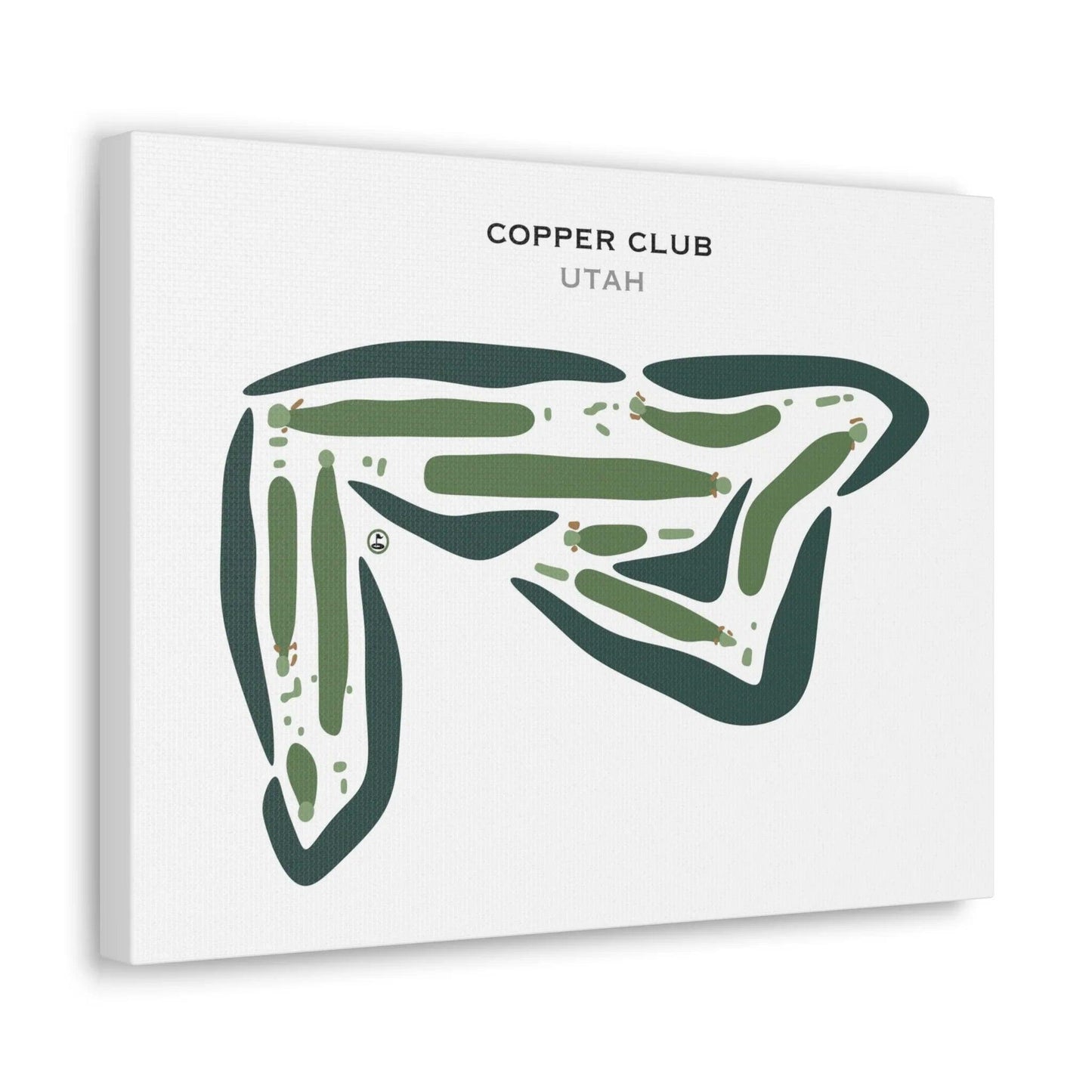 Copper Club, Utah - Printed Golf Courses