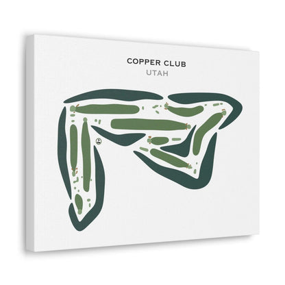 Copper Club, Utah - Printed Golf Courses