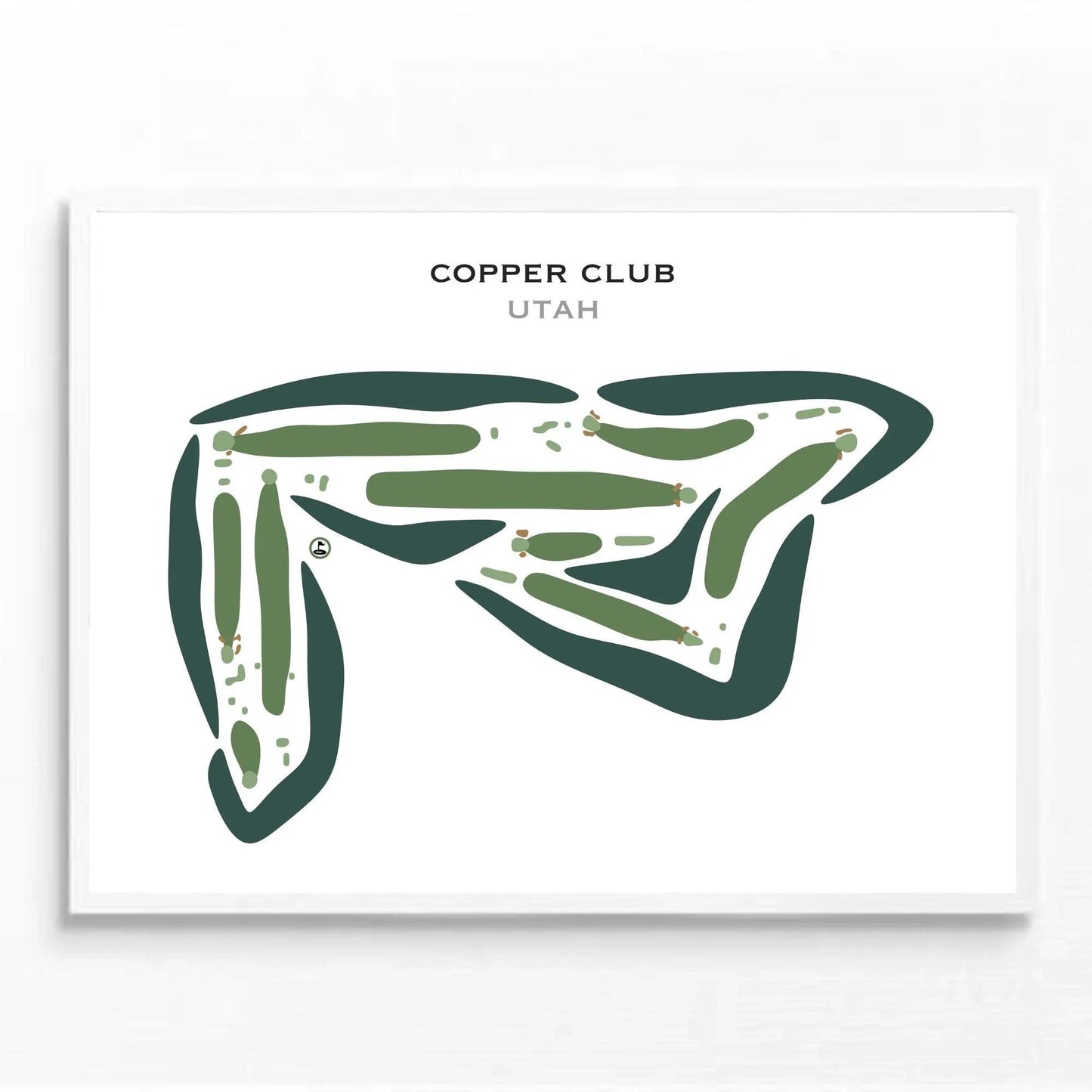 Copper Club, Utah - Printed Golf Courses