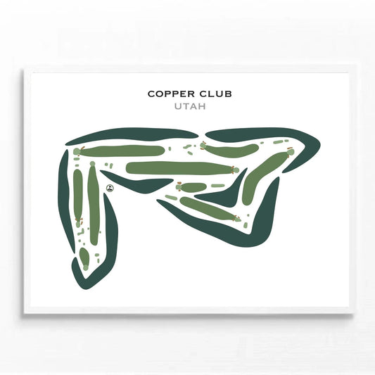 Copper Club, Utah - Printed Golf Courses